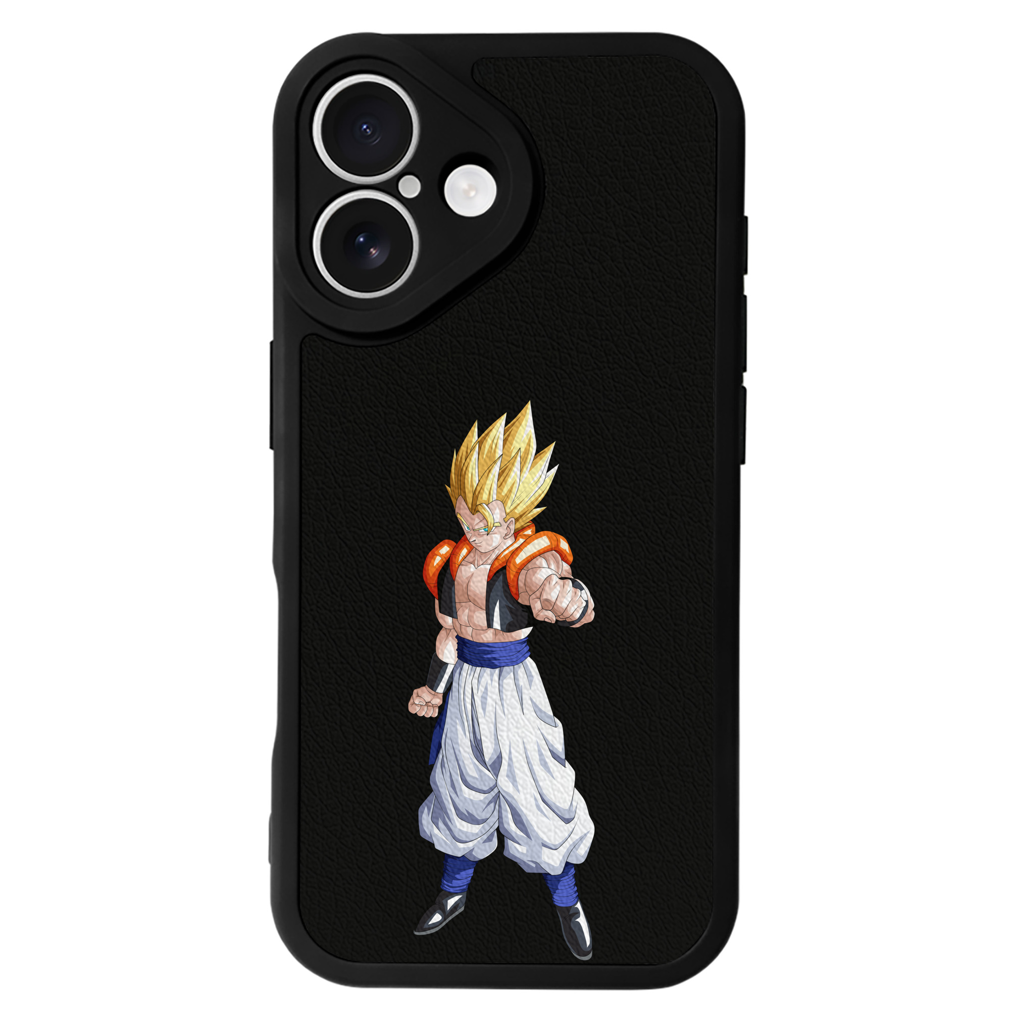 （画像用） ドラゴンボール ベジータ四世（Bejīta Yonsei）DRAGON BALL Vegeta IV 【iPhone 16シリーズ対応】シリコンスマホケース（レザー調） 材質：シリコン